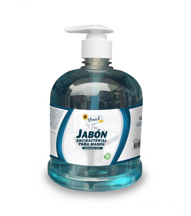 jabon antibacterial para manos